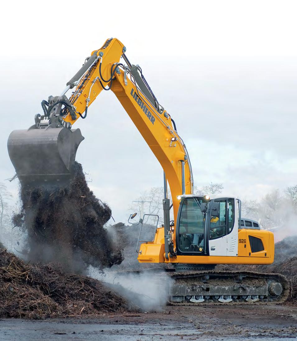 Crawler excavator R 926 Operating Weight: 25,7-28,95 kg
