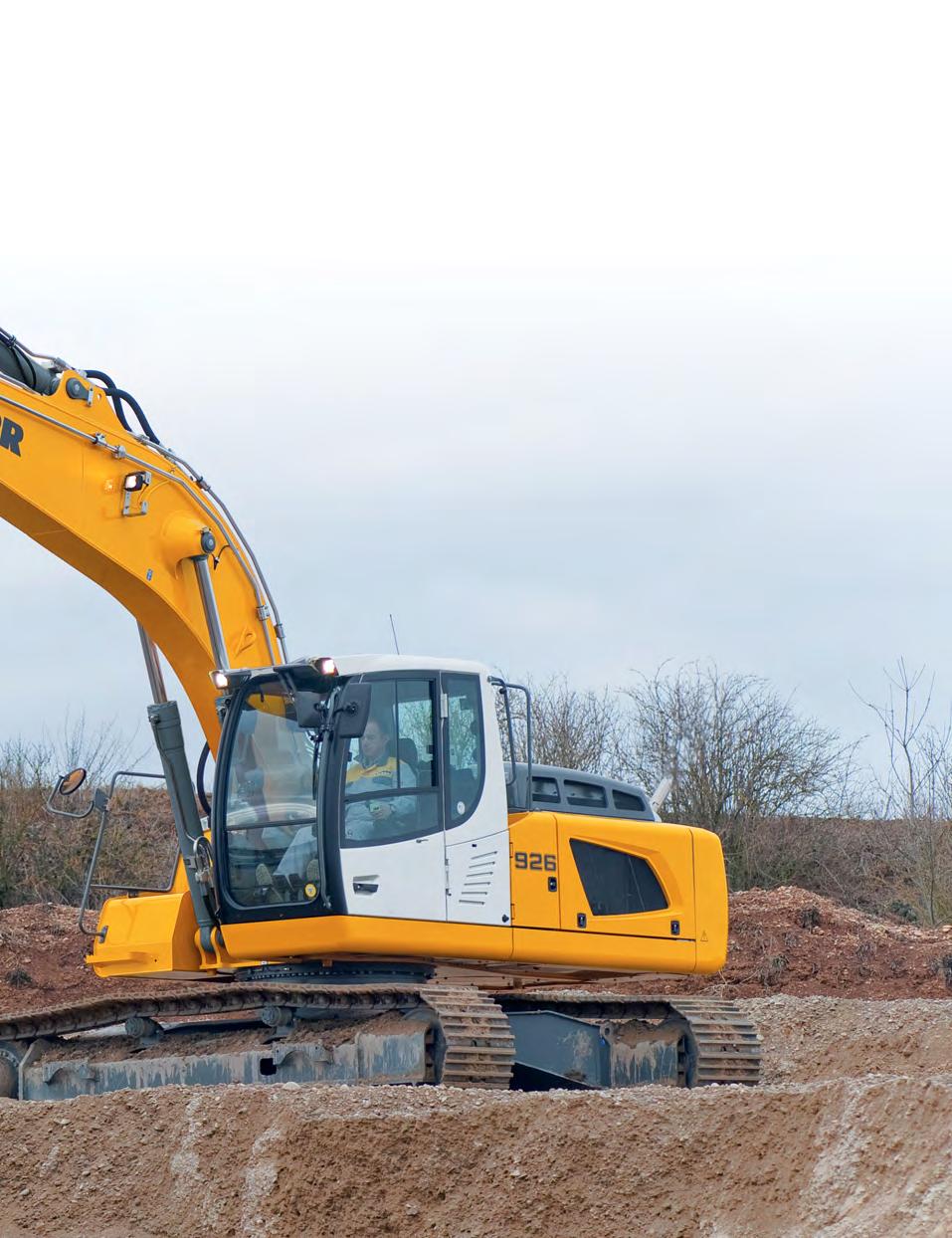Performance The new R 926 crawler excavator is a high-performance machine which balances power, accuracy and efficiency in the most effective way.