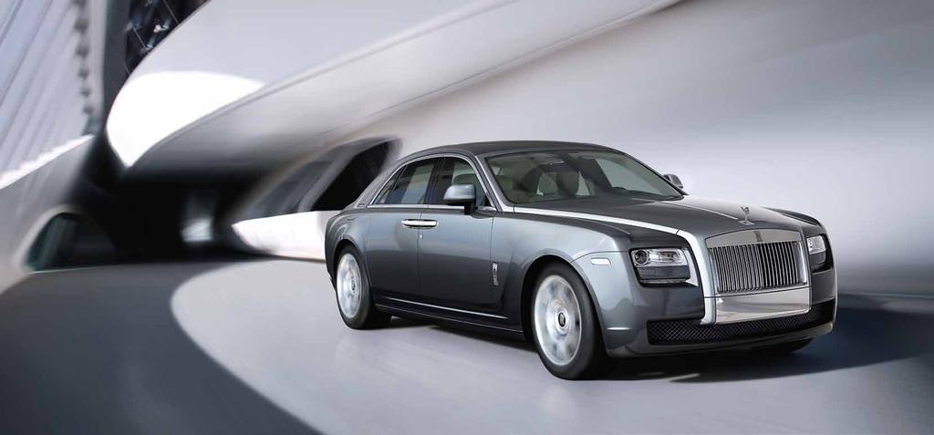 It looks natural, not styled. Andreas Thurner, Exterior Designer. Ghost Ghost is a Rolls-Royce in its simplest, purest form.