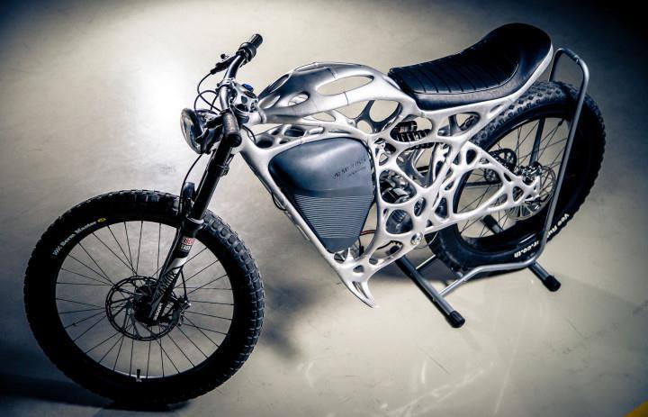 The Light Rider motorcycle is made using APWorks Scalmalloy material.