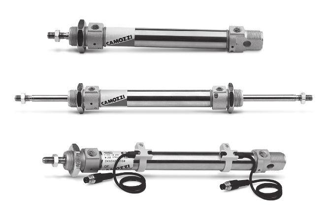 Specifications CETOP RP52-P and DIN/ISO 6432. The choice of materials and other design features have provided the basis for a complete range of versatile and very reliable cylinders.