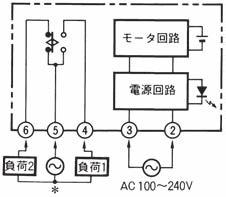 On the H2F-43 (12 to 24 VDC), terminal number 2 is positive and terminal number 3 is negative. 2. Use a separate power supply for the load. 3. Screw tightening torque: Maximum torque: 0.98 N m 4.