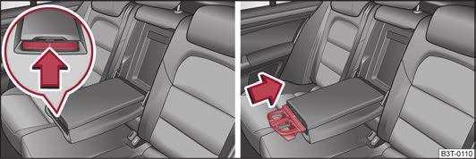88 Sedadlá a odkladacie priestory Do držiaka nevkladajte horúce nápoje. Pri pohybe vozidla sa môžu rozliať - nebezpečenstvo oparenia! Nepoužívajte krehké nádoby (napr. sklo, porcelán).