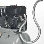 Electric** Pump LT l/min CFM HP KW rpm bar db(a) Lw(A) mm Kg Pounds Delivery EngineAir 7/270 Petrol
