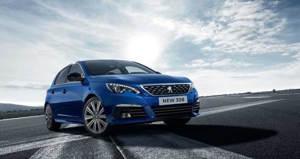 STAND OUT FROM THE CROWD At PEUGEOT, sharp design is in our DNA. New PEUGEOT 308 is no exception.