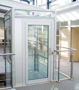 Accessible DomusLift is an affordable solution with accessories ideal for those with impaired mobility or special