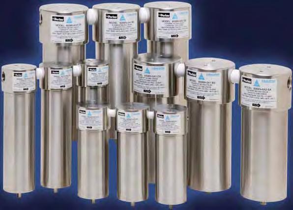 3 Stage Sterile Air Filter Systems Balston Stainless Steel Compressed Air Filter Assemblies Product Features All 304 stainless steel construction, ideal standing up to aggressive washdown chemicals
