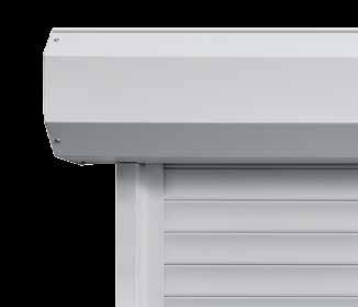 External roller garage door The solution for areas with a lack of interior sideroom The RollMatic is also available as an external roller garage door for fitting in