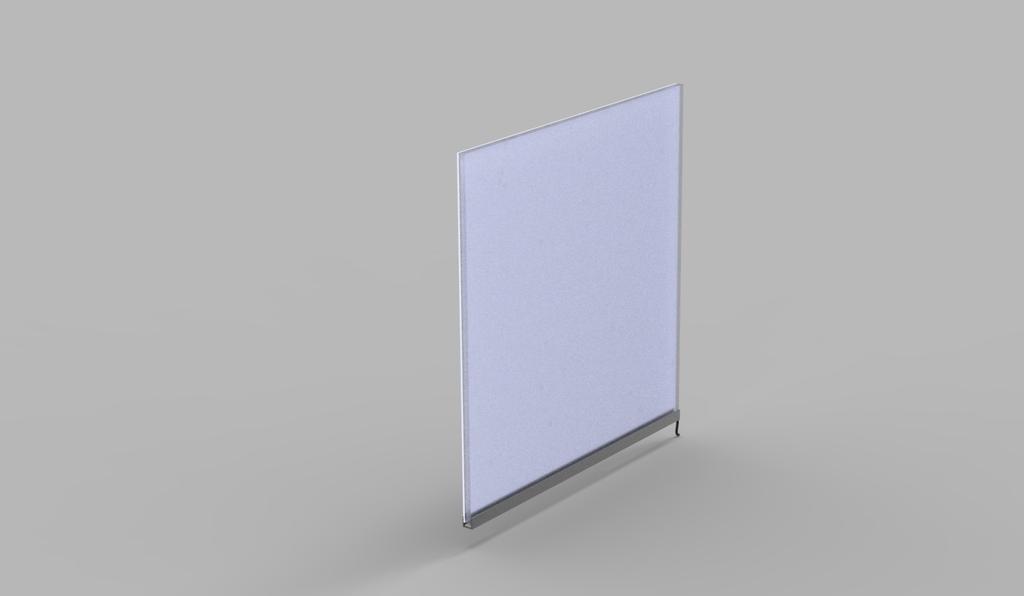 Product Details Glowsheet Typical X-Section 12 WHITE ALUMINIUM BACKING SHEET 16 Dimensions Max