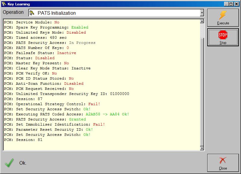 8.6 PATS Initialization This procedure is used to match the PCM to IPC ( HEC ) and/or BCM or FIP as appropriate.