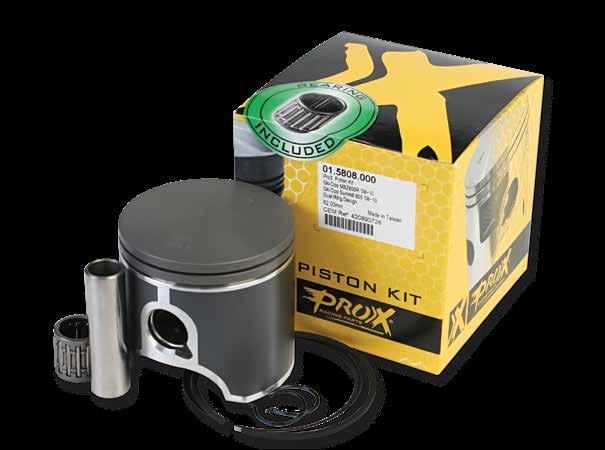 All ProX pistons are manufactured to ensure the highest durability, quality and performance.