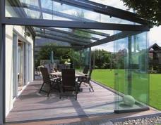 All-glass elements at a glance weinor all-glass walls weinor all-glass walls offers reliable protection against winds as well as rain falling at an angle, while also providing maximum transparency.