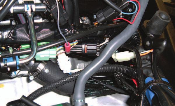 9 Plug the connectors from the PCV in-line of the stock TPS and stock wiring harness. unplug FIG.