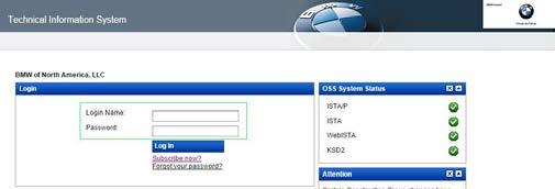 Installing BMW ISTA 3. Type in http://www.bmwtis.com in your browser address bar 4.