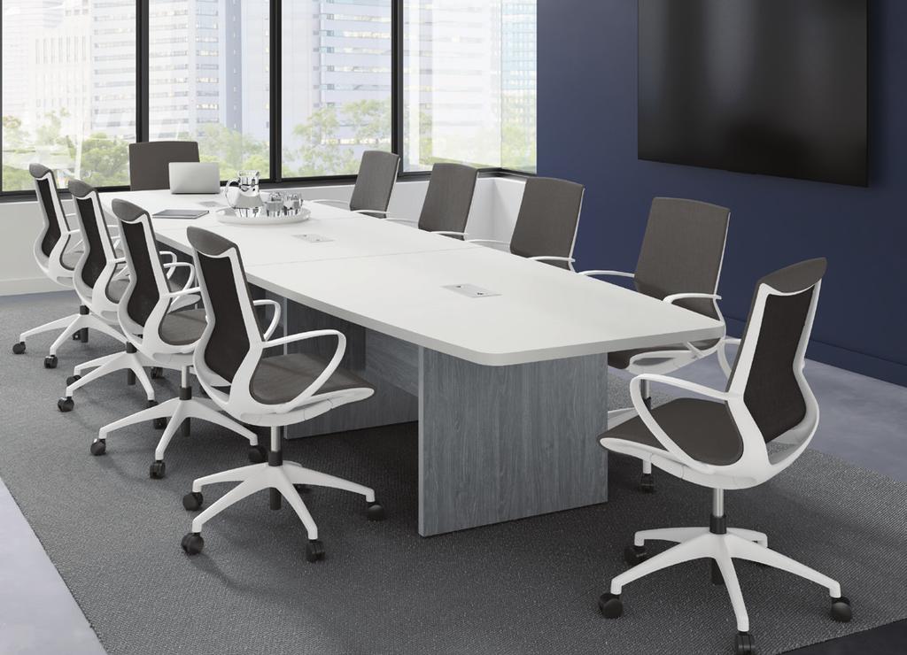 Conference Tables Available in,, White, & PL236-95"W x