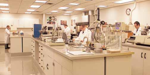 Research and Development RESEARCH AND TESTING ARE HIGH PRIORITIES AT AMSOIL.