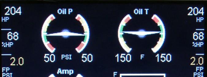 displayed in bar graph format. Options are Left Main, Left Auxiliary, Right Main, and Right Auxiliary.