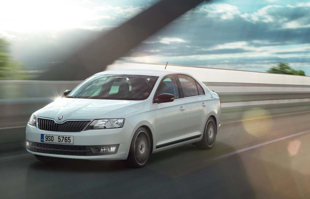 EMOTION PLUS The ŠKODA Rapid Emotion PLUS will make every drive feel as exciting as