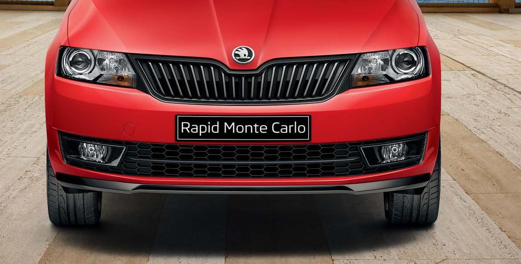 MONTE CARLO Take the successful history of ŠKODA cars at the legendary Monte Carlo Rally. Mix it with the style and glamour of the principality.