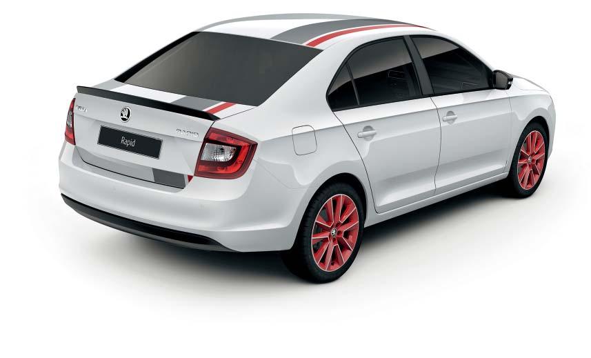 RED&GREY PACK Take the personalisation of your car a step further.