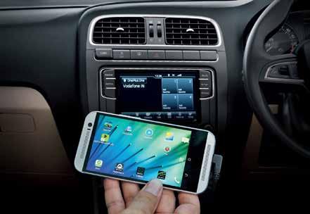 Power up Drive - the state-of-the-art Colour Touchscreen Central Infotainment System in your Rapid - to give your drive the