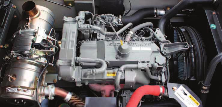 Improvements over X2 engines: diesel particulate diffuser system (DPD). The DPD consists of This is the cleanest running and most fuel efficient engine boost pressure during low engine rpm s.