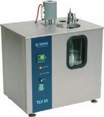 ASTM Equipment 1.8 Ultra Low Temperature Viscosity Bath ASTM D445 ISO/EN 3104 IP 71 DIN 51366 Main Characteristics The TLV25 system contains a 25 litres Dewar flask.