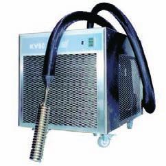 The KV series provides efficient cooling capacity and it eliminates constant cold trap hassles and the need for chemical refrigerants such as dry ice and acetone mixtures.