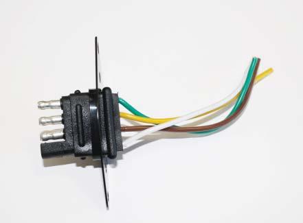 Three options for attaching the wiring plug to the main receiver brace Fig.R Fig.