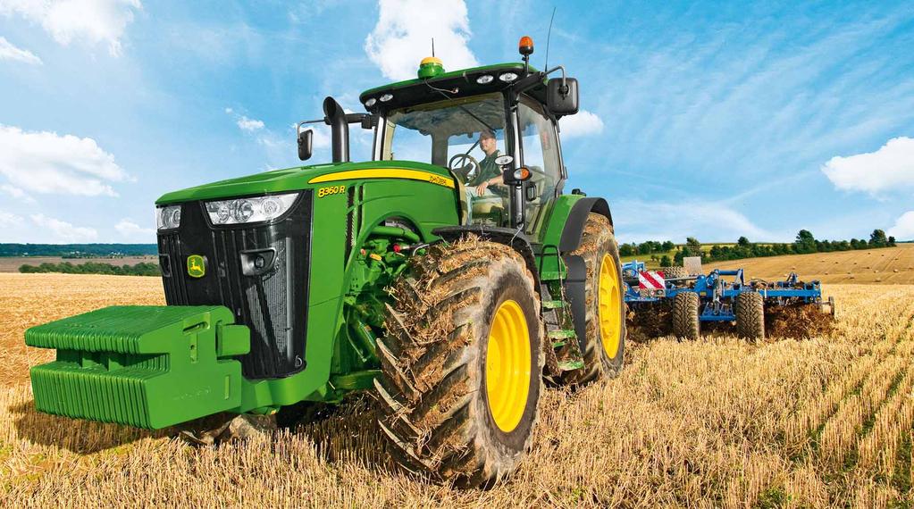 8R Series Tractors 217 to 291 kw (295