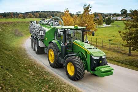 8R Series Tractors 11 A moving experience Agritechnica Gold Medal John Deere s ActiveCommand