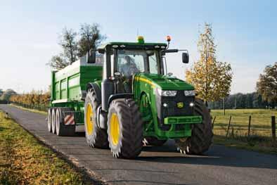 Optimise these factors to: Put more power to the ground Improve fuel economy Increase traction Limit soil compaction Enhance crop yields Maximise ride comfort Minimise power hop and road lope Four