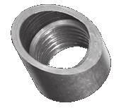 530 Thick 90-184SS-M O2 Sensor Bung - Stepped 316 Stainless Steel 18mm Threads 1.