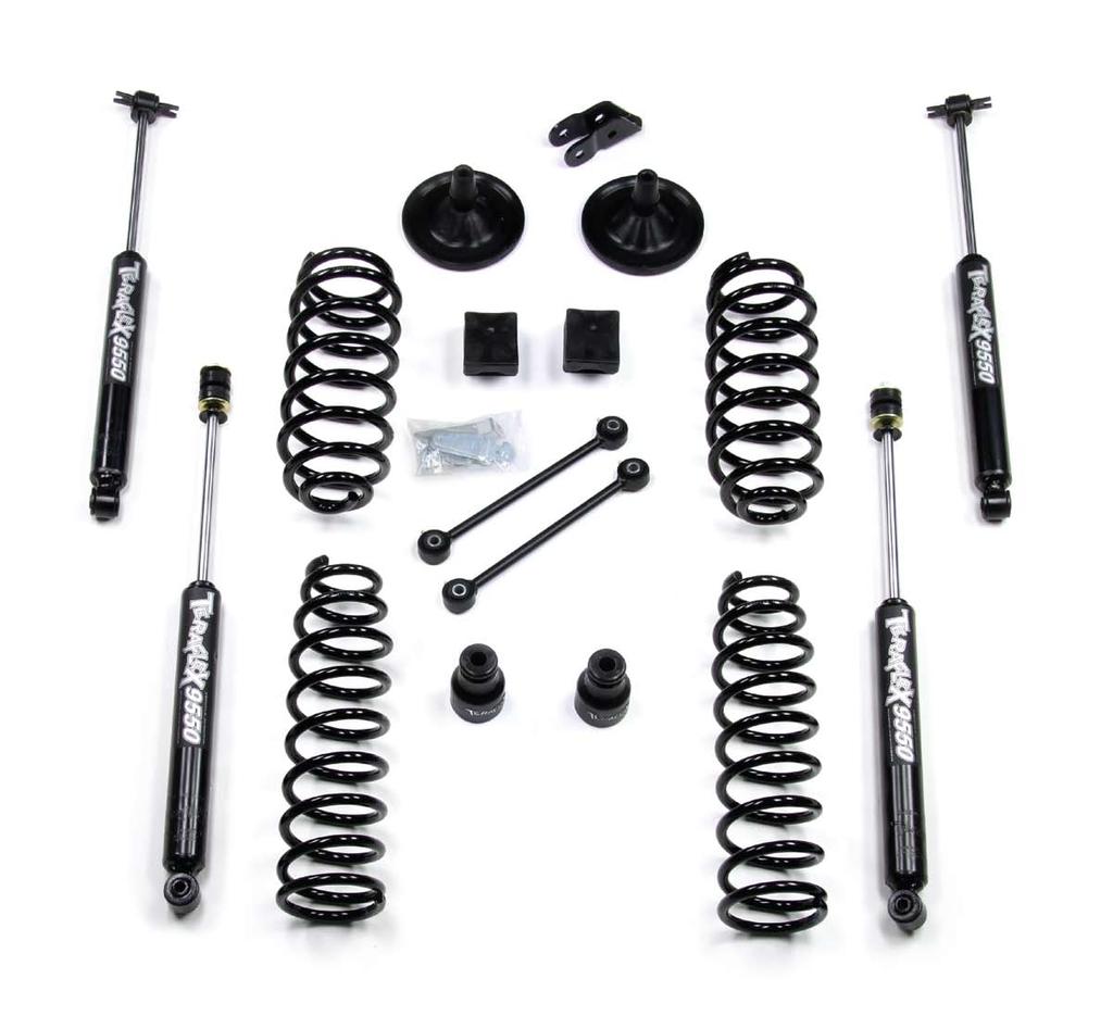 5 spring lift WITH SHOCKS This component list is for the four