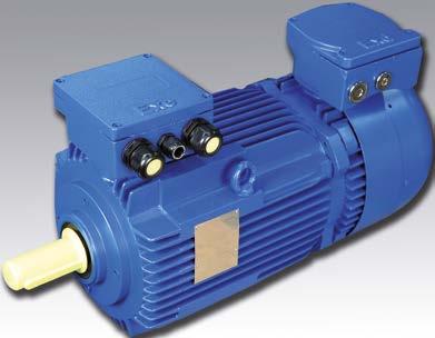 Flameproof brake motors 4KTC - General performance Our flameproof motors type 4KTC can be supplied with flameproof spring loaded brakes. Brakes type 4BM are always attached on NDE side of motor.