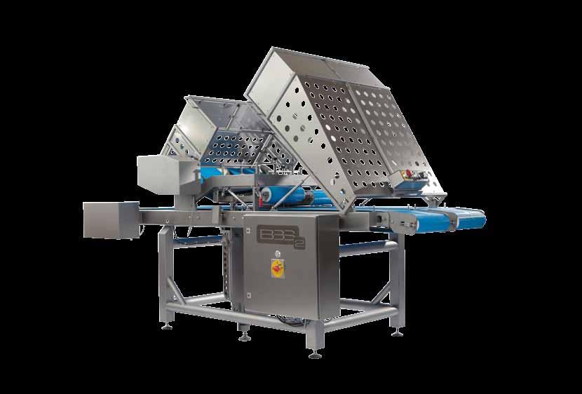 LEADING SLICING TECHNLOGY FOR CHICKEN BREAST FILLETS! Maximum reliability, outstanding performance and impressive slicing quality are the key parameters for successful chicken breast processing.