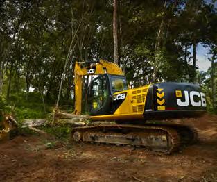 9999/5980 SEA 03/13 Issue 1 A selection of machines from the JCB construction range.