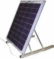 7 solar renewable energy photovoltaic OPTIONAL ACCESSORIES (not included in standard version) 8 / Solar photovoltaic panel with fixed support and collectors Ref.