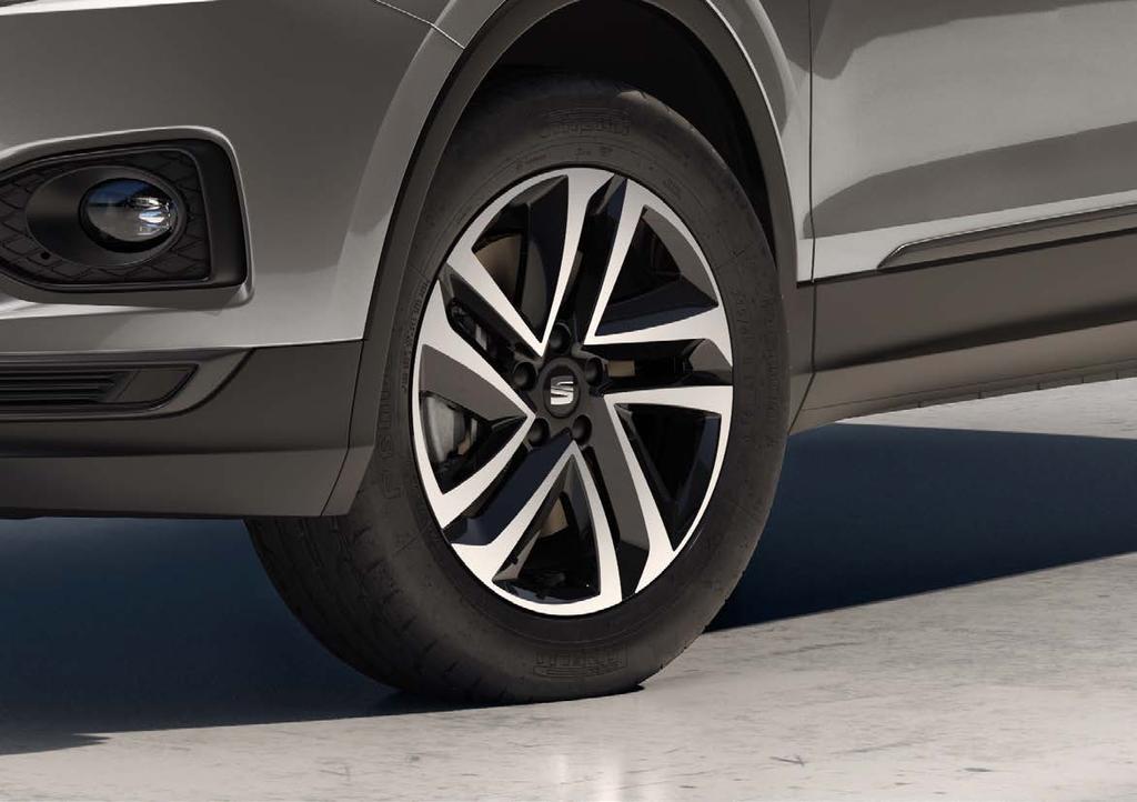 The Connected One. Tarraco SE Technology. Stay on trend with 18" Performance machined alloy wheels and dark tinted windows.