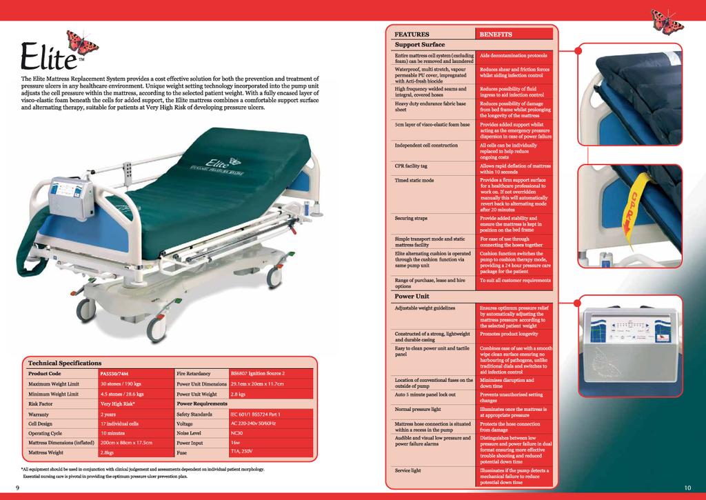 available 12 month warranty Recommended for medium to high pressure care management Bedside Cabinets KL3- Various Configurations Bedside furniture comes in various configurations to suit all hospital