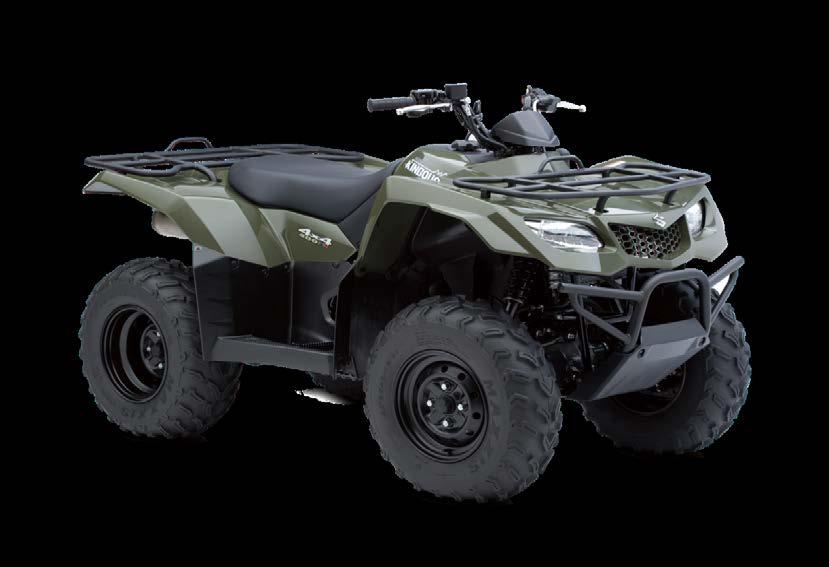 MSRP: $6,499 / $6,899 (Camo) For performance that rules, you can t beat the Suzuki KingQuad