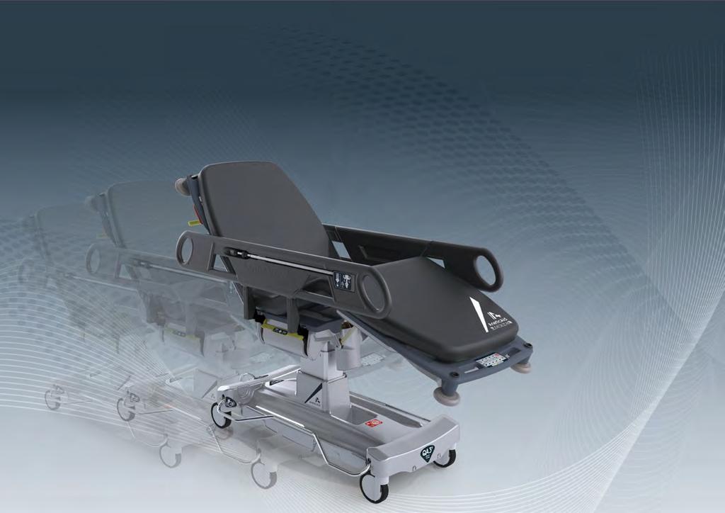 System Patient Trolley System Designed following comprehensive research into patient trolley function and ergonomics