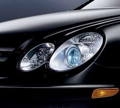 2008 Packaging & stand alone options CODE 319 Lighting Package Available for CLK 63 AMG only Bi-Xenon Headlamps with Active Curve Illumination Heated Headlamp Washers Heated