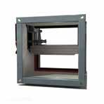 4 Product presentation CU2-15 Product presentation CU2-15 Rectangular fire damper with a 120 minutes fire resistance in concrete walls with air pressure up to 1500 Pascal.