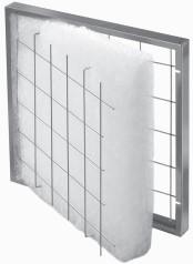 return-air grilles No metal, fully incinerable Die cut frame with interlocking corners for added strength 2" Sizes Item