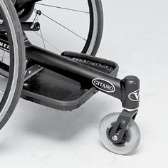 There are many accessories, such as push handles or spokeguards available to chose from.