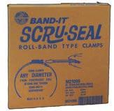 4 1.6 100'/roll Scru-Band Kit M15699, M15799 Kits - Everything you need in a single package M15699 SS Scru-Band Kit includes: 100' of