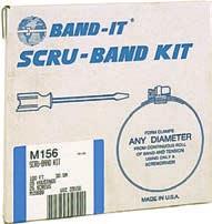 Scru-Band Pak M15899 (Shipped as 10 pack) Scru-Seal Clamping Systems A rack and pinion system used with band to create any size clamp.