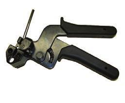 X-Style winding mandrel allows easy clamp tail insertion Ergonomically designed handle provides