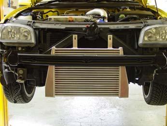 mk3 SEAT Ibiza Cupra Front Mount Intercooler. Warning be sure not to let any foreign body enter the inlet track of the vehicle whilst the following work is being carried out.